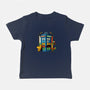 Buenas Tardis Travel Time-Baby-Basic-Tee-tobefonseca