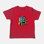 Buenas Tardis Travel Time-Baby-Basic-Tee-tobefonseca