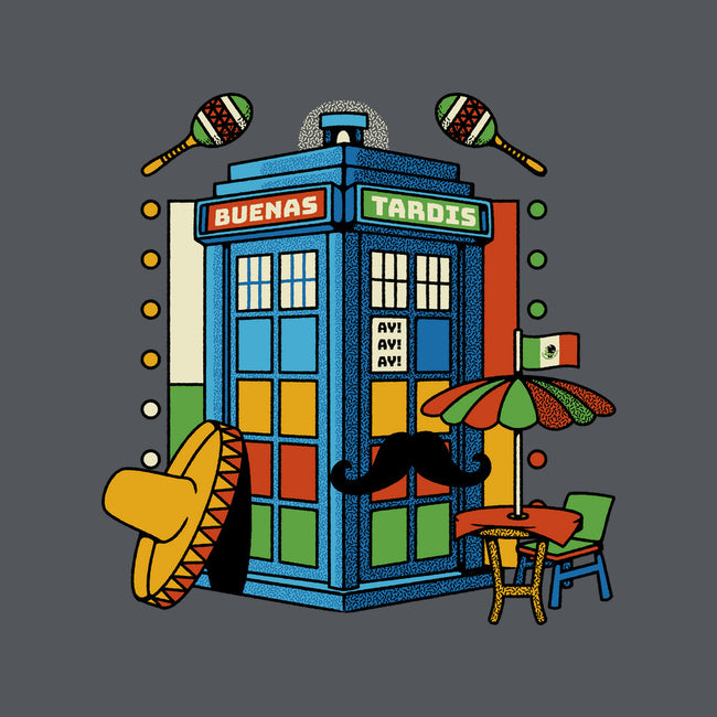 Buenas Tardis Travel Time-None-Glossy-Sticker-tobefonseca