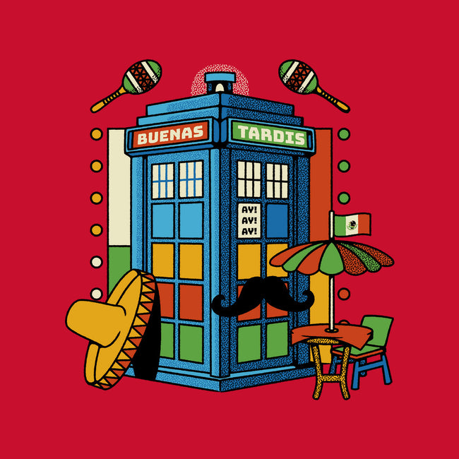 Buenas Tardis Travel Time-Youth-Basic-Tee-tobefonseca