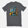 Buenas Tardis Travel Time-Mens-Heavyweight-Tee-tobefonseca