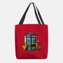 Buenas Tardis Travel Time-None-Basic Tote-Bag-tobefonseca