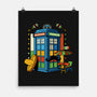 Buenas Tardis Travel Time-None-Matte-Poster-tobefonseca