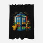 Buenas Tardis Travel Time-None-Polyester-Shower Curtain-tobefonseca