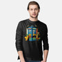 Buenas Tardis Travel Time-Mens-Long Sleeved-Tee-tobefonseca