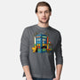 Buenas Tardis Travel Time-Mens-Long Sleeved-Tee-tobefonseca