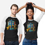 Buenas Tardis Travel Time-Unisex-Baseball-Tee-tobefonseca