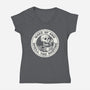 Wake Up And Smell The Routine-Womens-V-Neck-Tee-tobefonseca