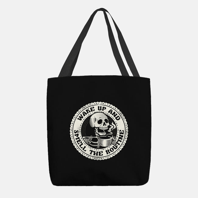 Wake Up And Smell The Routine-None-Basic Tote-Bag-tobefonseca