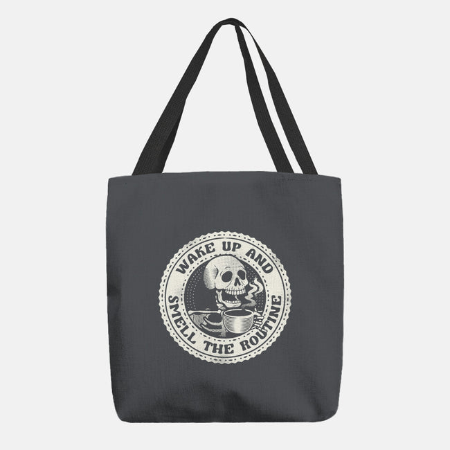 Wake Up And Smell The Routine-None-Basic Tote-Bag-tobefonseca