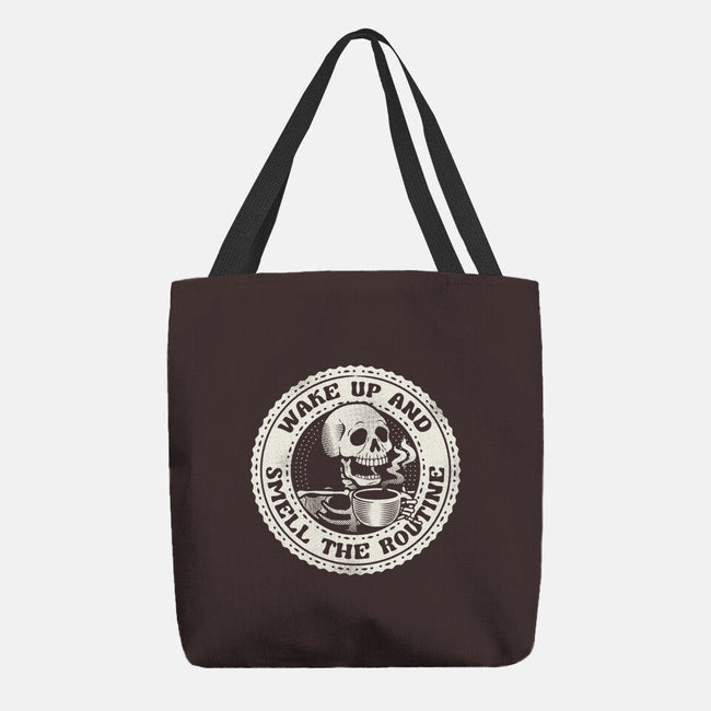 Wake Up And Smell The Routine-None-Basic Tote-Bag-tobefonseca