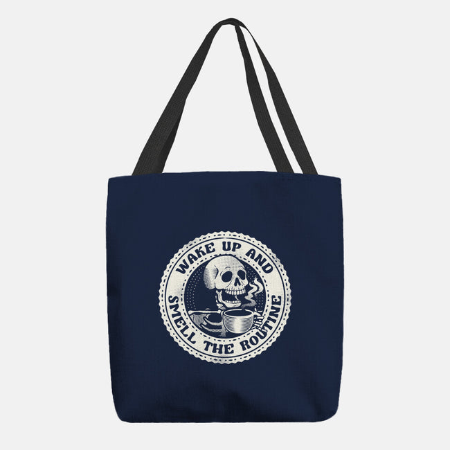 Wake Up And Smell The Routine-None-Basic Tote-Bag-tobefonseca