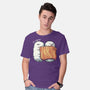 Sleeping Sushi Again-Mens-Basic-Tee-tobefonseca