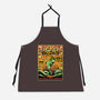 Glorious Porpoise Comics Heroes-Unisex-Kitchen-Apron-tobefonseca