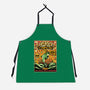 Glorious Porpoise Comics Heroes-Unisex-Kitchen-Apron-tobefonseca