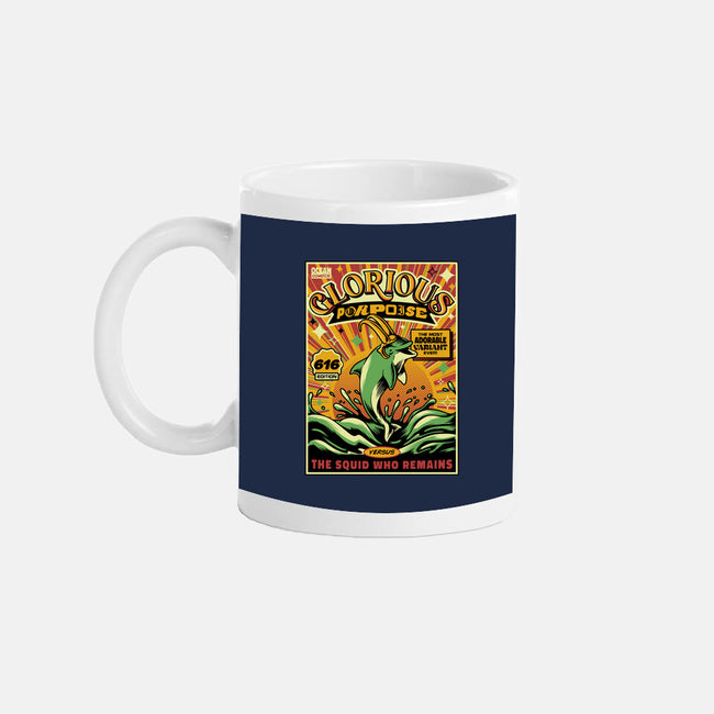 Glorious Porpoise Comics Heroes-None-Mug-Drinkware-tobefonseca