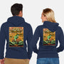 Glorious Porpoise Comics Heroes-Unisex-Zip-Up-Sweatshirt-tobefonseca