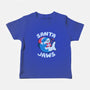 Santa Jaws Xmas Shark-Baby-Basic-Tee-tobefonseca