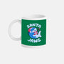 Santa Jaws Xmas Shark-None-Mug-Drinkware-tobefonseca