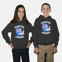 Santa Jaws Xmas Shark-Youth-Pullover-Sweatshirt-tobefonseca