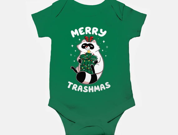 Merry Trashmas Xmas Raccoon