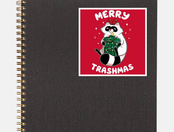 Merry Trashmas Xmas Raccoon