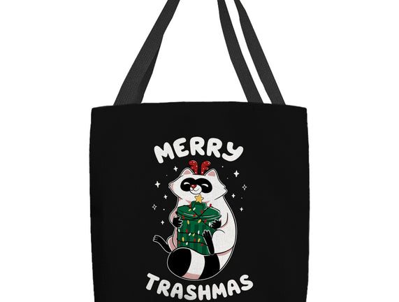 Merry Trashmas Xmas Raccoon