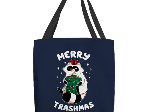 Merry Trashmas Xmas Raccoon