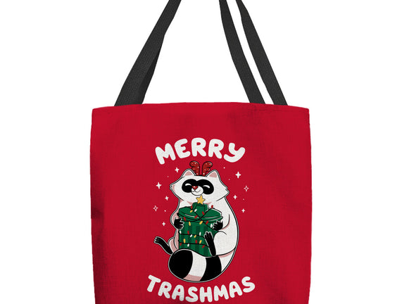 Merry Trashmas Xmas Raccoon