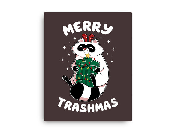 Merry Trashmas Xmas Raccoon