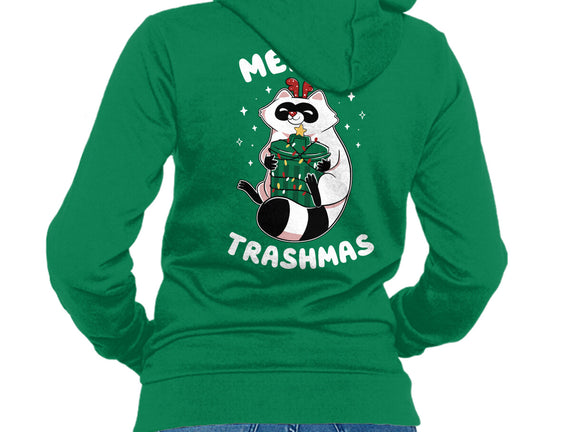 Merry Trashmas Xmas Raccoon