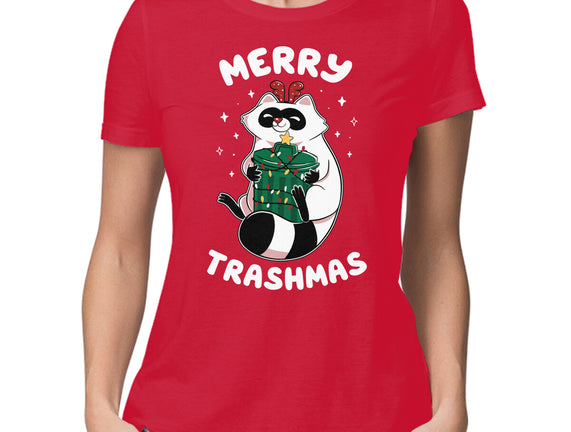 Merry Trashmas Xmas Raccoon