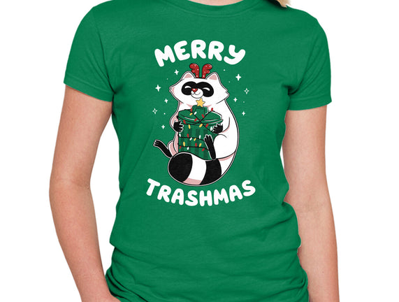 Merry Trashmas Xmas Raccoon