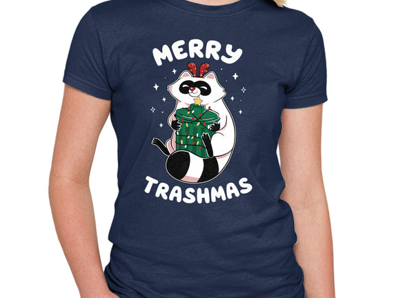 Merry Trashmas Xmas Raccoon