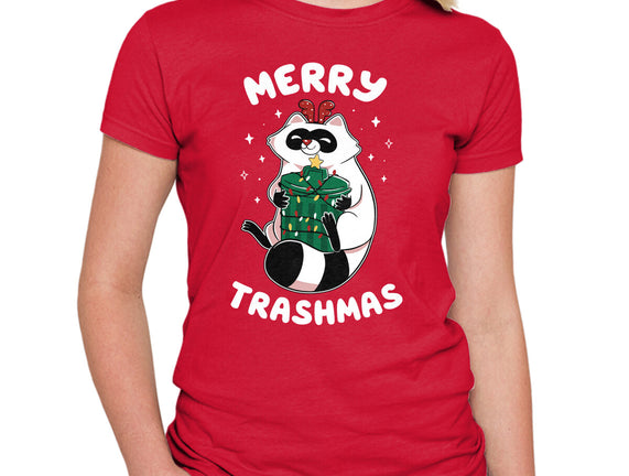 Merry Trashmas Xmas Raccoon