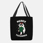 Merry Trashmas Xmas Raccoon-None-Basic Tote-Bag-tobefonseca