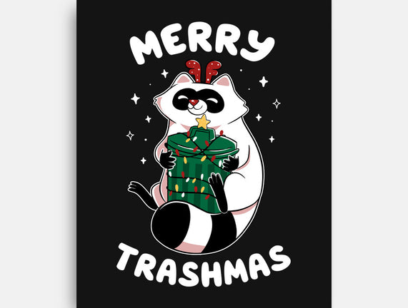 Merry Trashmas Xmas Raccoon