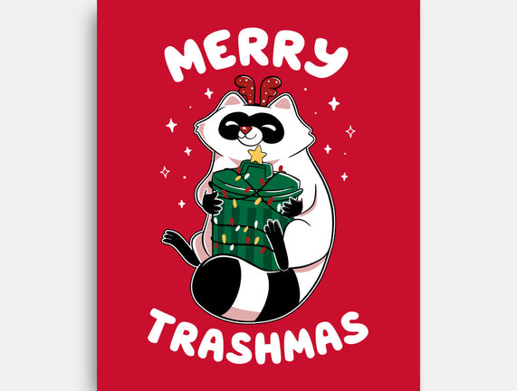 Merry Trashmas Xmas Raccoon