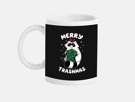 Merry Trashmas Xmas Raccoon