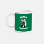 Merry Trashmas Xmas Raccoon-None-Mug-Drinkware-tobefonseca