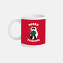 Merry Trashmas Xmas Raccoon-None-Mug-Drinkware-tobefonseca