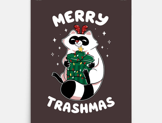 Merry Trashmas Xmas Raccoon