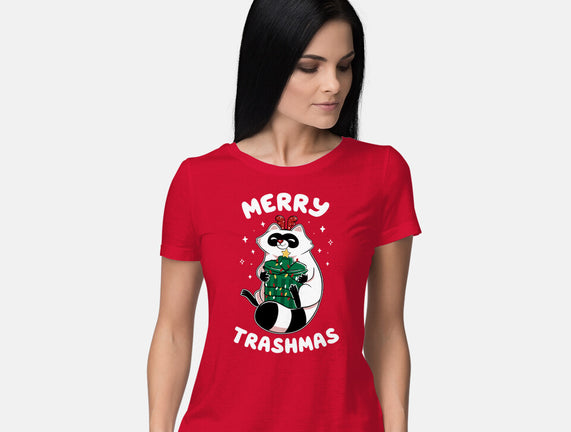 Merry Trashmas Xmas Raccoon