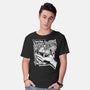 Pygmy Hippo Queen-Mens-Basic-Tee-palmstreet