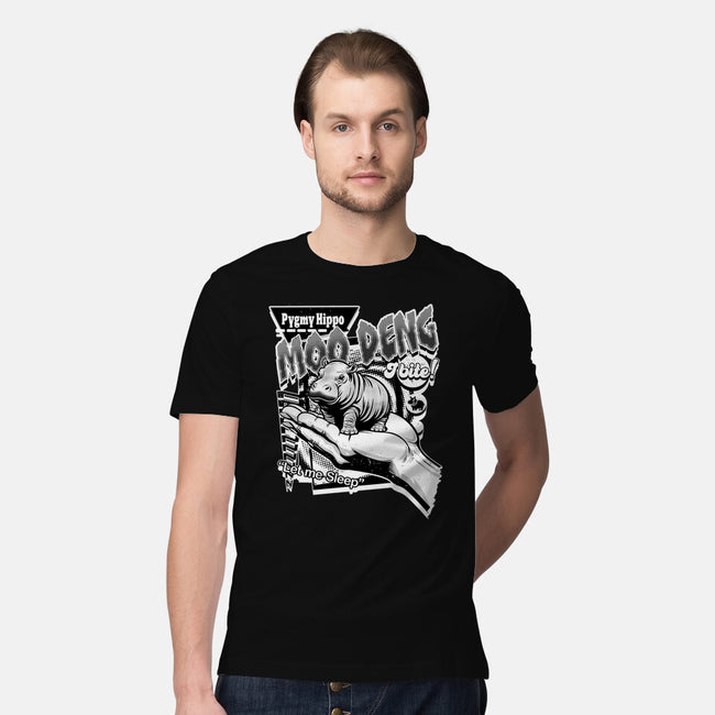 Pygmy Hippo Queen-Mens-Premium-Tee-palmstreet