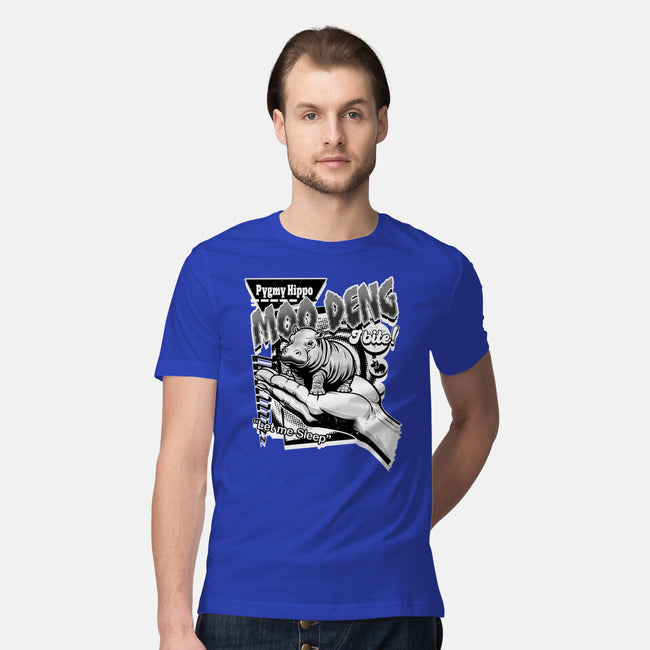 Pygmy Hippo Queen-Mens-Premium-Tee-palmstreet