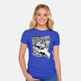 Pygmy Hippo Queen-Womens-Fitted-Tee-palmstreet