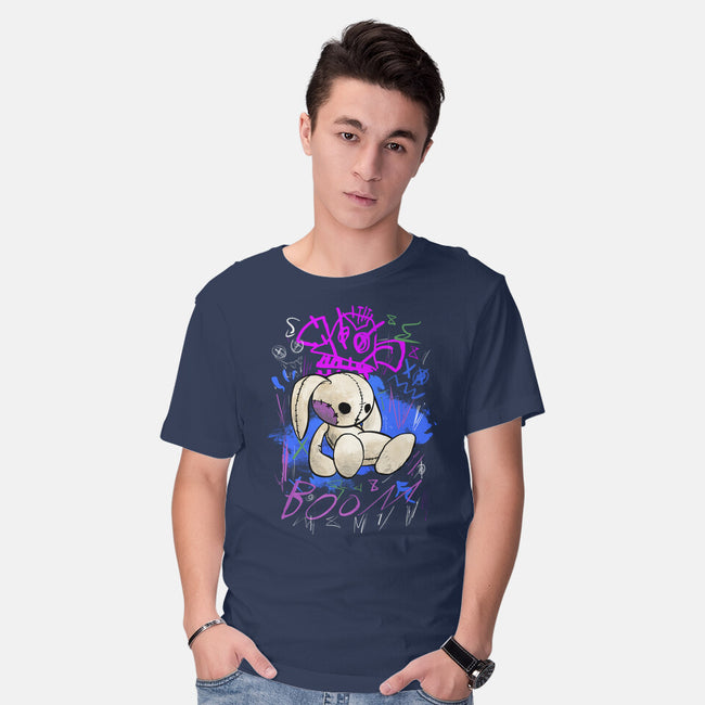 Jinx Bunny-Mens-Basic-Tee-fanfabio