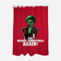 Say It Again-None-Polyester-Shower Curtain-zascanauta