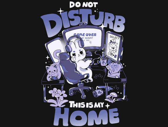 Do Not Disturb Gamer Bunny